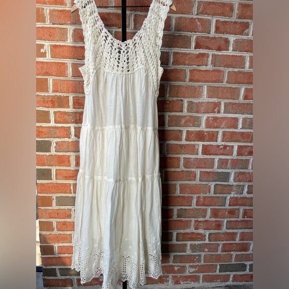 THE GREAT. Cream Maxi Dress - Picture 3 of 10